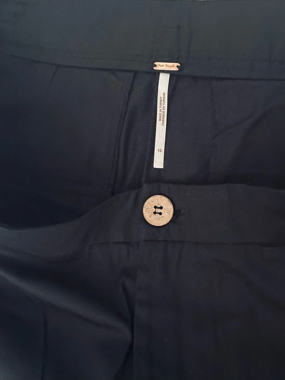 Free People Pleated Balloon Barrel Pants Button Cuff Cropped Cotton Black Sz 10